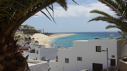 Camping Fuerteventura - Spanien, Teneriffa, Strand, meer, sonne, palmen, weiß, haus, wohnen, leben.