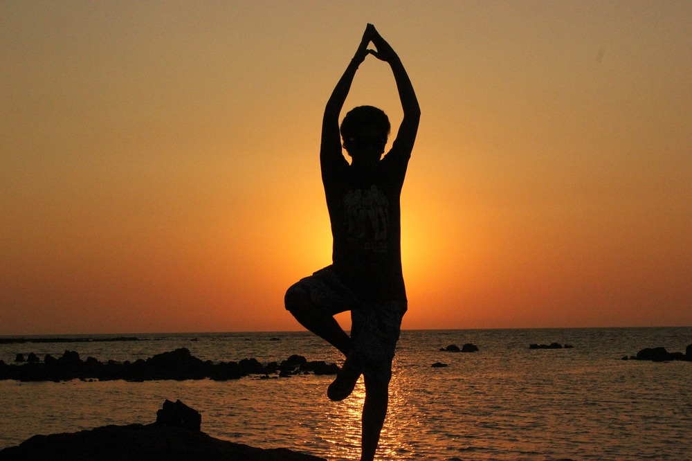 La Palma Yoga - Entspannen Sie im Urlaub mit Yoga auf La Palma - Yoga, Sonnenuntergang, Meer, Strand, küste,.