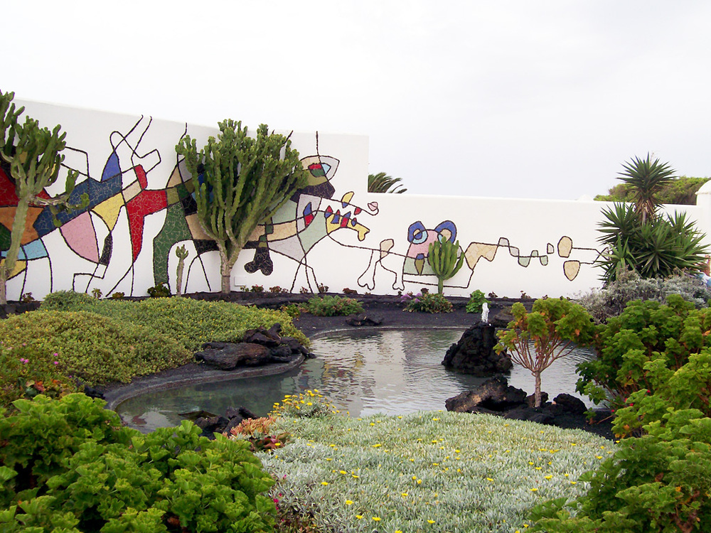 Kunst auf Lanzarote - César Manrique war ein Künstler aus Lanzarote - Kunst, Garten, Kanaren, Lanzarote, Spanien.