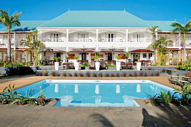 Blue Margouillat in St. Leu, Saint-Denis, Réunion Außenaufnahme