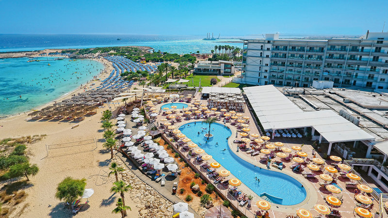 Asterias Beach Hotel in Ayia Napa, Larnaca (Süden) Außenaufnahme