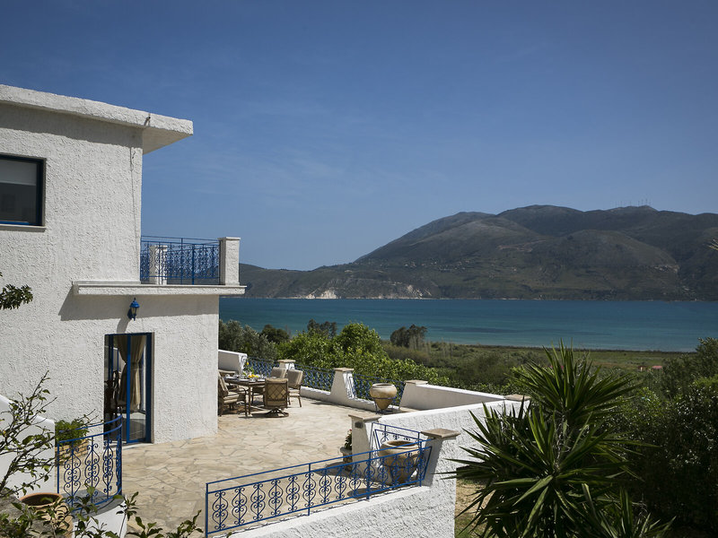 Villa Afrodite in Lixouri, Kefalonia Terrasse