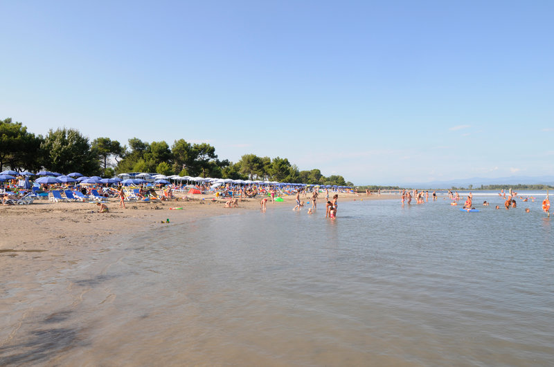 Villaggio Europa in Grado, Venedig Strand