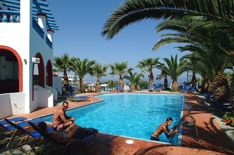 Palm Bay Hotel in Sisi, Heraklion (Kreta) Pool