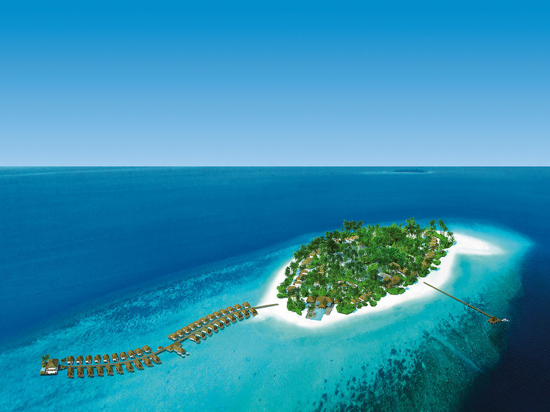 Baglioni Maldives Luxury All-inclusive in Maagau Island, Male (Malediven) Außenaufnahme