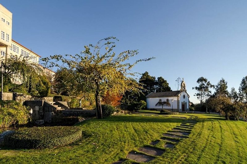 Gran Hotel Los Abetos in Santiago de Compostela, Santiago de Compostela Garten