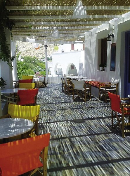 Aeolos Apartments in Kamares, Santorini Restaurant