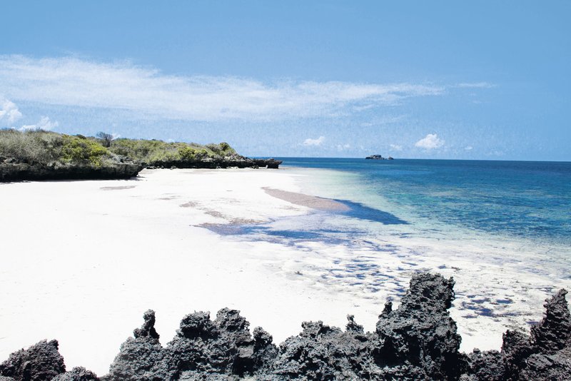 Temple Point Resort in Watamu, Mombasa (Kenia) Landschaft