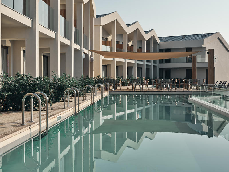 Aqua Bay Suites in Tsilivi, Zakynthos Pool