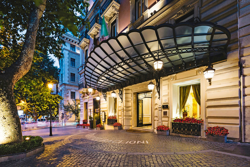 Baglioni Hotel Regina in Rom, Rom-Fiumicino Außenaufnahme