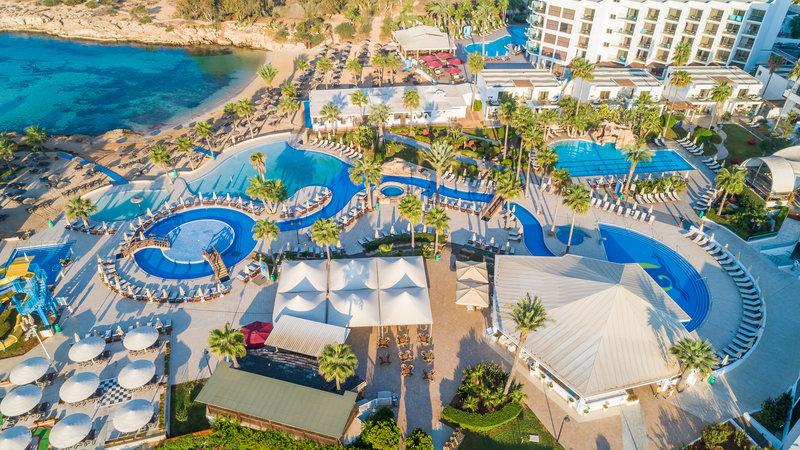 Adams Beach Hotel in Ayia Napa, Larnaca (Süden) Pool