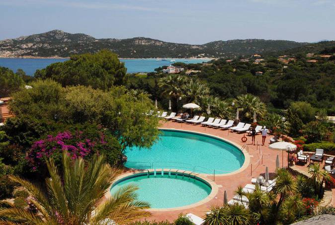 Hotel Le Ginestre in Porto Cervo, Olbia,Sardinien Pool