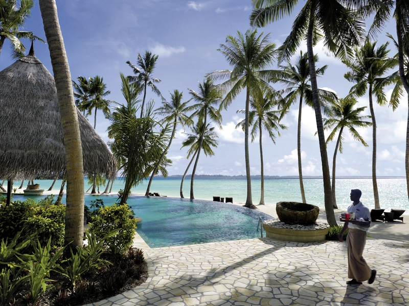 Shangri-La's Villingili Resort und Spa in Villingili, Male (Malediven) Pool