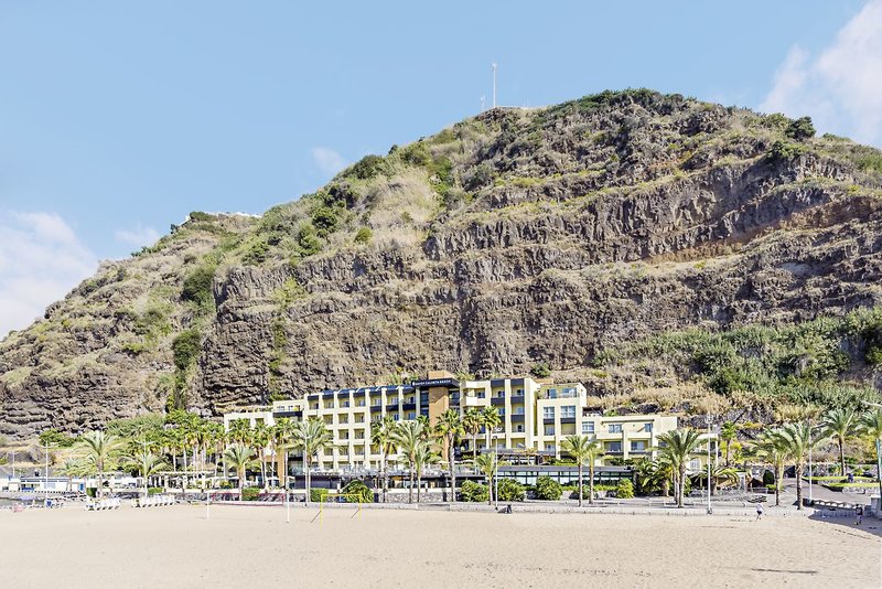 Calheta Beach in Calheta, Funchal (Madeira) Landschaft