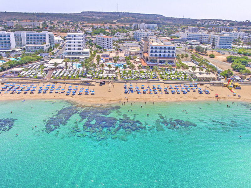 Vrissiana Beach Hotel in Protaras, Larnaca (Süden) Außenaufnahme