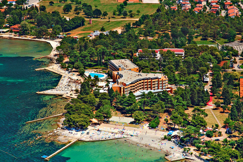 Hotel & Residence & Garden Suites Umag Plava Laguna in Umag, Pula (Kroatien) Außenaufnahme