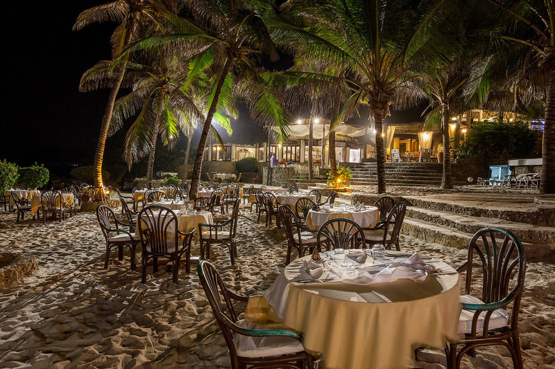 Lily Palm Resort in Watamu, Mombasa (Kenia) Restaurant