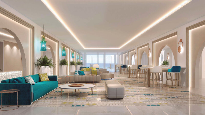 Hilton Skanes Monastir Beach Resort in Monastir, Enfidha Lounge/Empfang