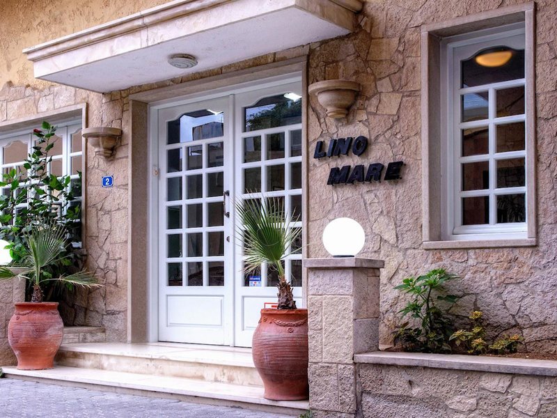 Lino Mare Hotel in Ammoudara, Heraklion (Kreta) Außenaufnahme