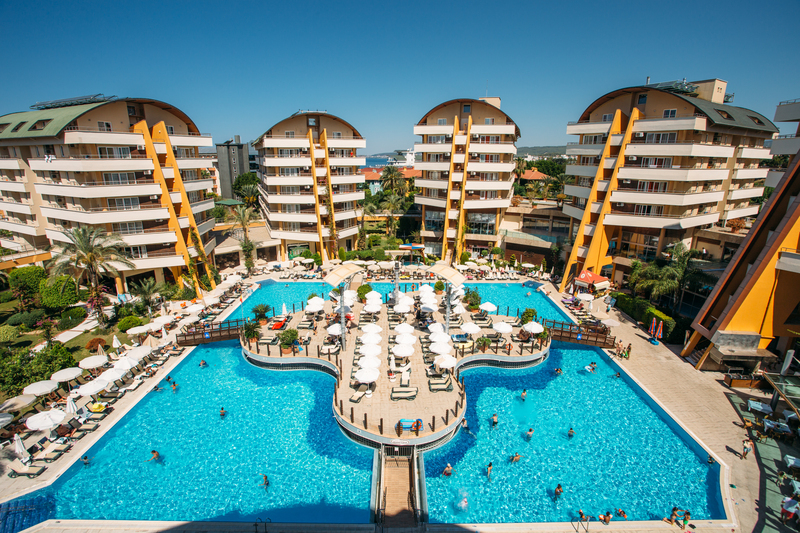 Alaiye Resort & Spa Hotel in Incekum, Antalya Außenaufnahme