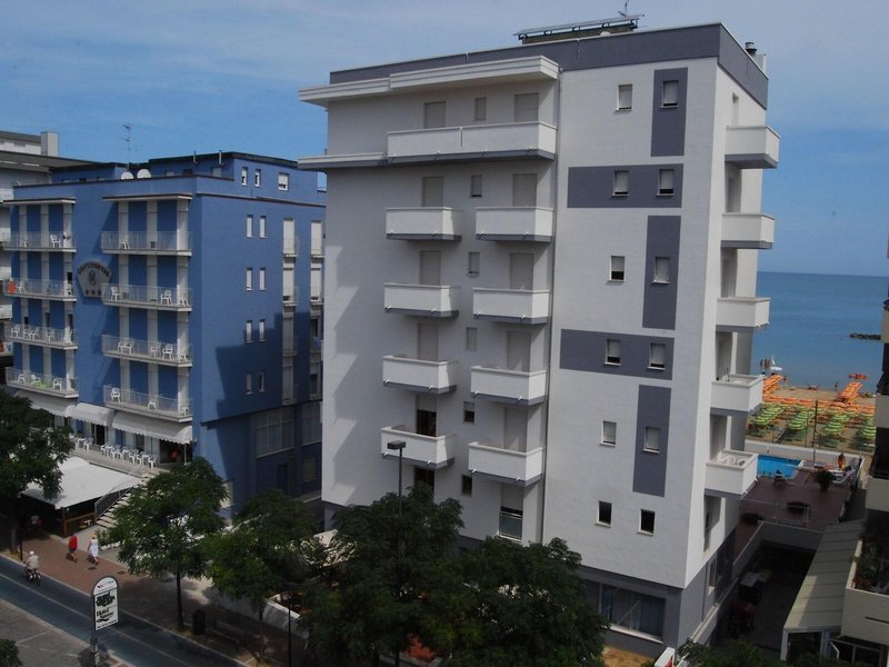 Hotel Embassy in Pesaro, Rimini Außenaufnahme