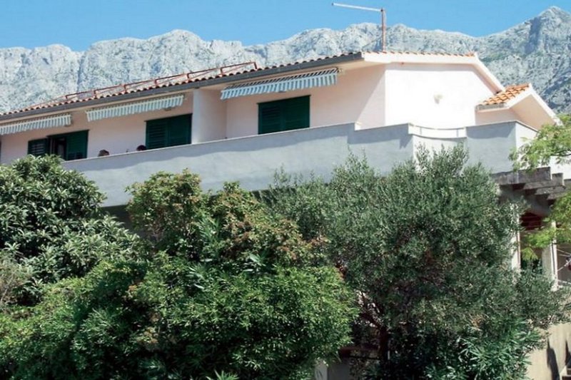 Appartements Rajcevic in Makarska, Split (Kroatien) Außenaufnahme