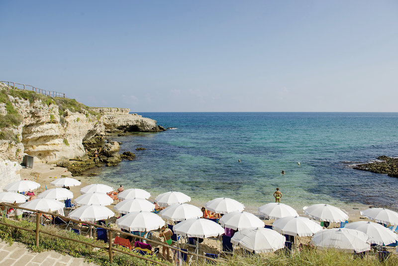 Corvino Resort in Monopoli, Bari Strand