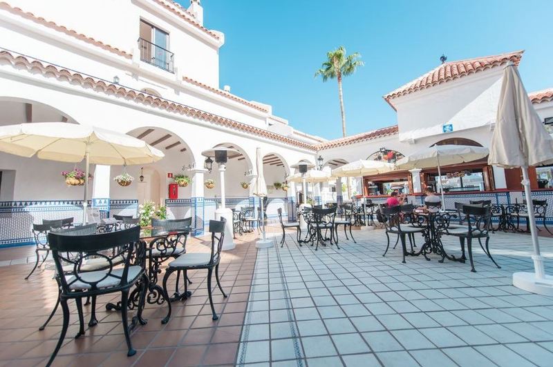 Beverly Hills Heights in Los Cristianos, Teneriffa Süd Terrasse