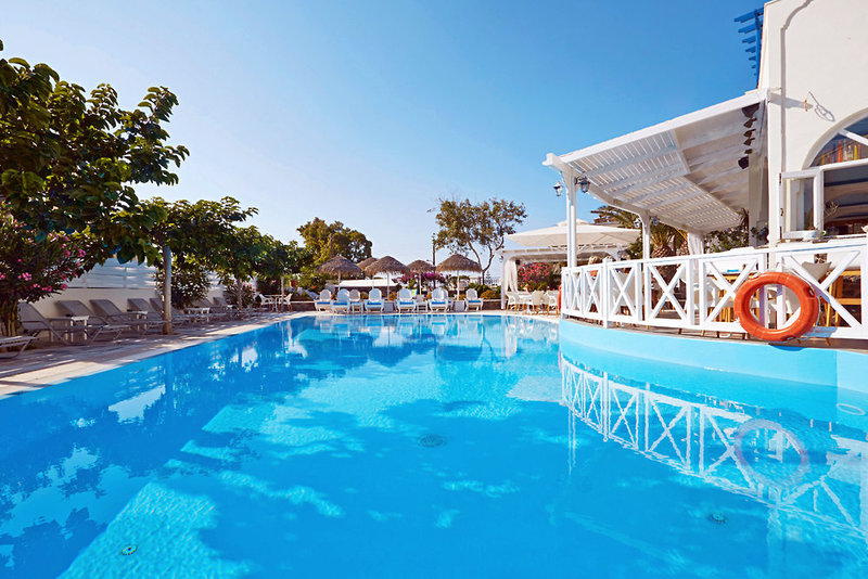 Hermes Hotel in Kamari, Santorini Pool