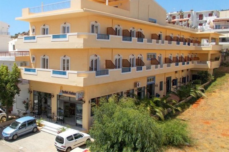 Hotel Astoria in Agia Galini, Heraklion (Kreta) Terasse