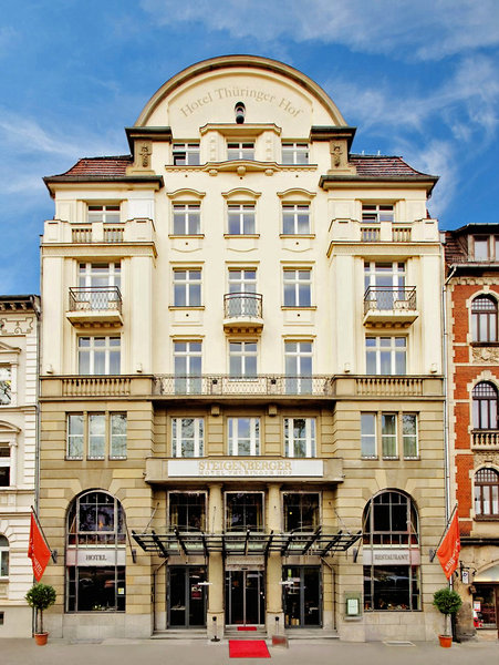 inkl. Bahnfahrt bis 400 km, Hotel Steigenberger Thüringer Hof in Eisenach, Außenaufnahme