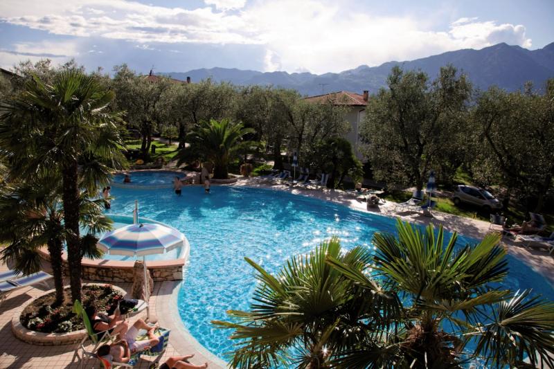 San Carlo Hotel Garni in Malcesine, Verona Pool