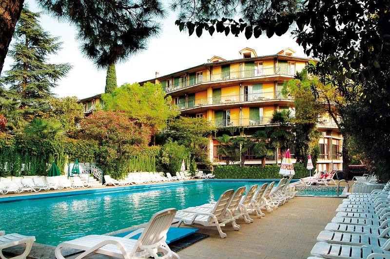 Hotel Le Palme in Limone sul Garda, Verona Außenaufnahme