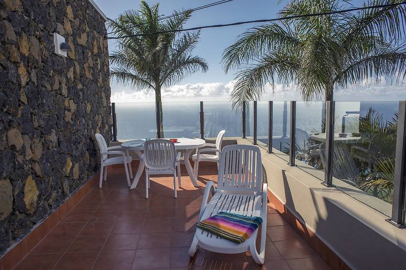 San Diego Apartamentos in La Matanza, Teneriffa Süd Terrasse