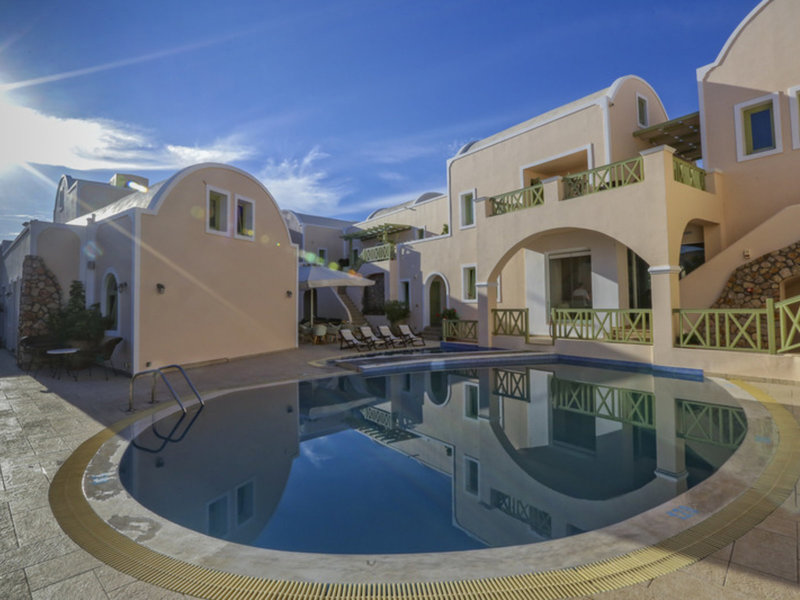 Anassa Hotel in Kamari, Santorini Außenaufnahme