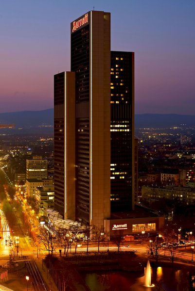 Frankfurt Marriott Hotel in Frankfurt am Main, Frankfurt (DE) Außenaufnahme