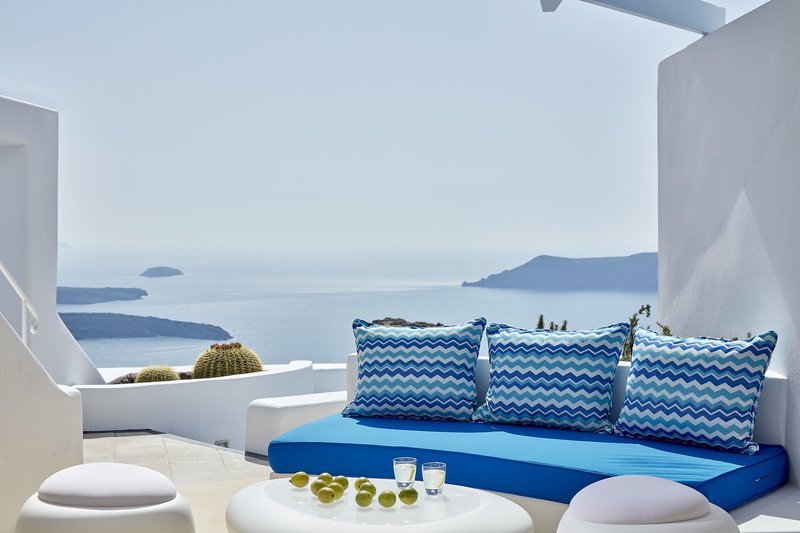 Astra Suites in Imerovigli, Santorini Lounge/Empfang