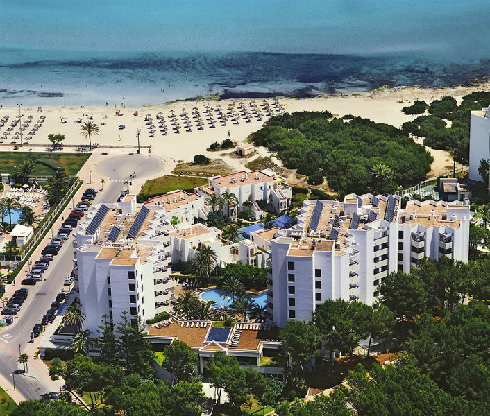 Hipotels Bahía Grande in Cala Millor, Mallorca Außenaufnahme