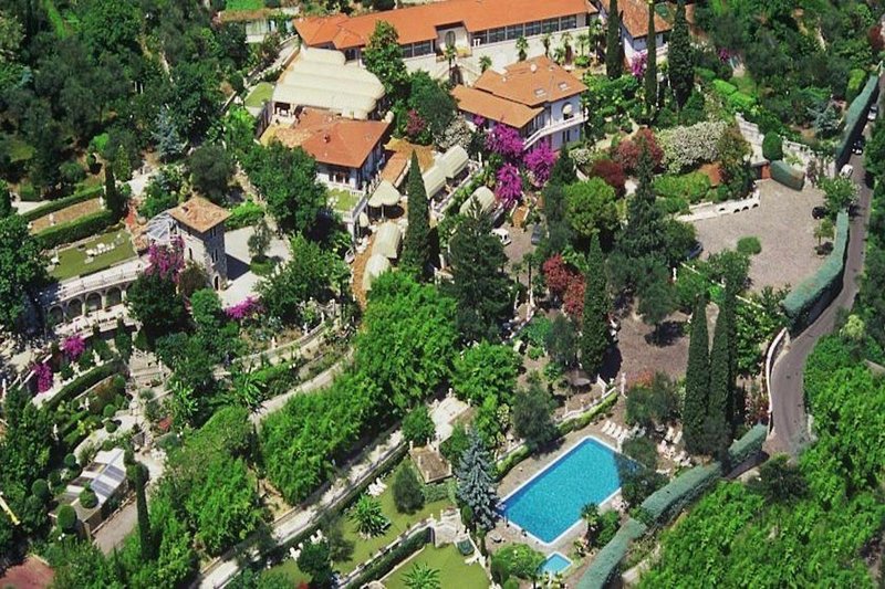 Ville Montefiori in Gardone Riviera, Außenaufnahme