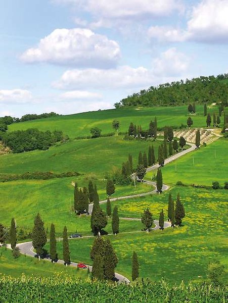 Le Colombelline in Montepulciano, Florenz Landschaft