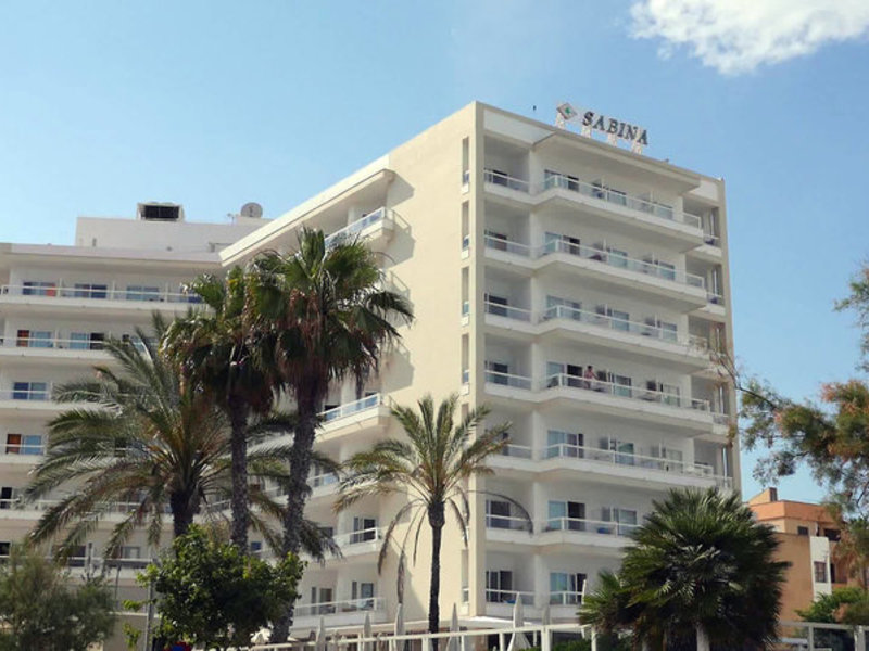 Hotel Sabina & Apartments in Cala Millor, Mallorca Außenaufnahme