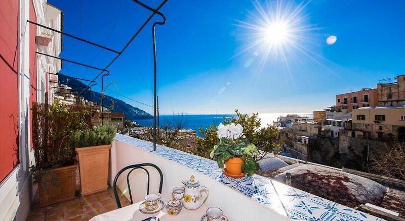 Dimora del Podestà in Positano, Neapel Terrasse