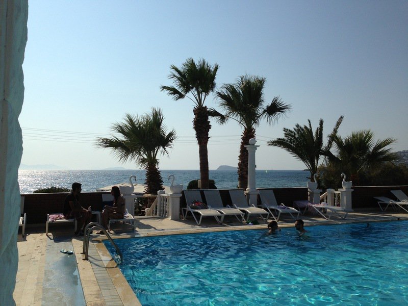 Sun und Sea Beach Hotel in Turgutreis, Bodrum Pool