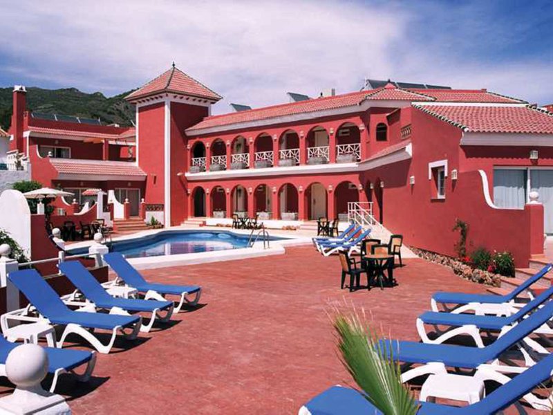 Hotel Los Arcos in Nerja, Malaga Außenaufnahme