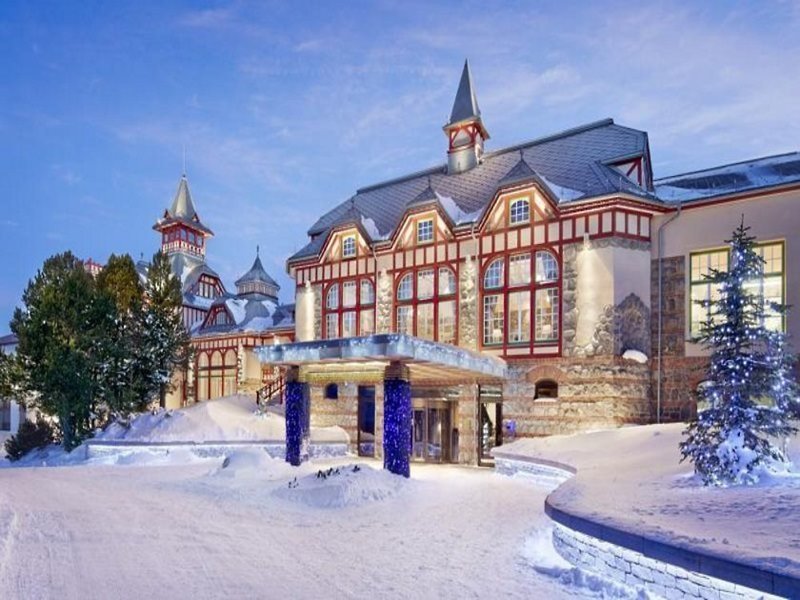 Grand Hotel Kempinski High Tatras in Strbske Pleso, Bratislava (SK) Terasse