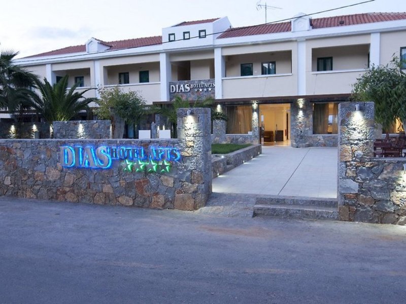 Dias Hotel & Apartments in Stalida, Chania (Kreta) Außenaufnahme