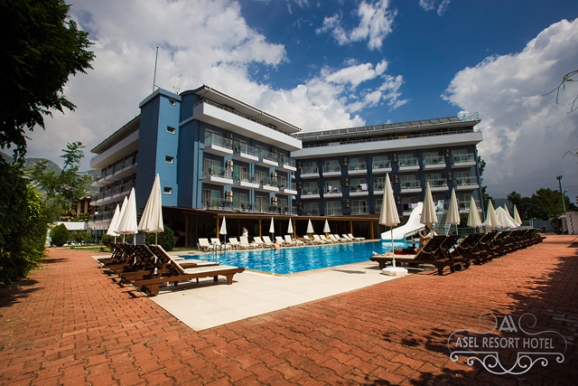 Monna Roza Beach Hotel in Göynük, Antalya Außenaufnahme