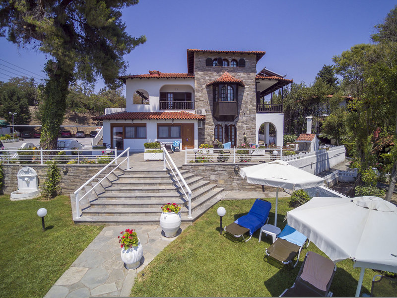 Georgalas Sun Beach Villa in Nea Kallikrateia, Thessaloniki (Chalkidiki) Außenaufnahme