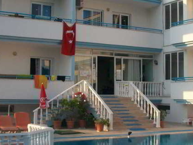 Huner Apart Hotel in Armutalan, Dalaman Außenaufnahme