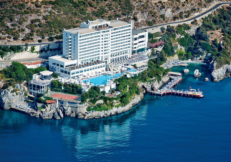 Korumar Hotel De Luxe in Kusadasi, Izmir Außenaufnahme